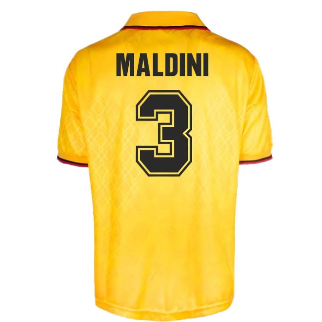 AC Milan 1995-1996 Third Retro Shirt (MALDINI 3) — Buy Online