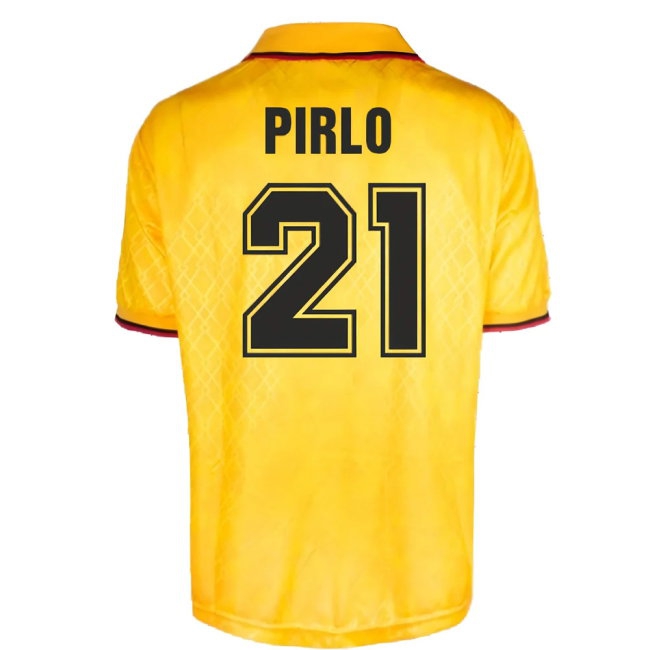 AC Milan 1995-1996 Third Retro Shirt (PIRLO 21) — Shop Online