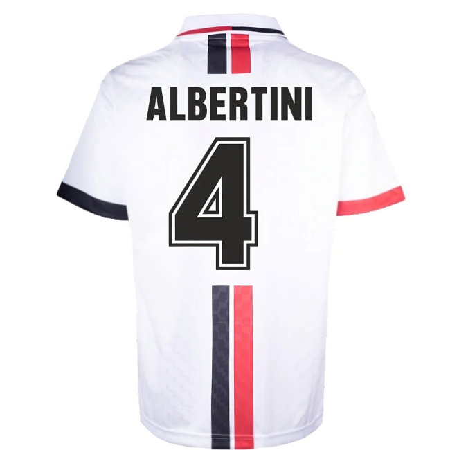 AC Milan 1996 Away Retro Shirt (Albertini 4) — Buy Now