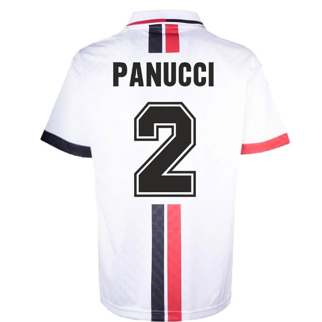 AC Milan 1996 Away Retro Shirt (Panucci 2) — Buy Online