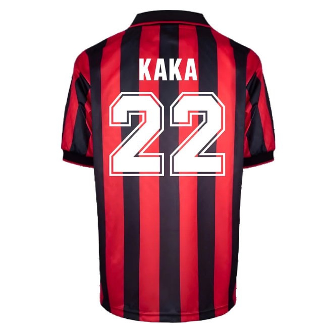 AC Milan 1996 Home Retro Shirt (KAKA 22) — Buy Now