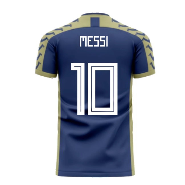Argentina 2025-2026 Away Concept Football Kit (Viper) (MESSI 10) — Shop Now