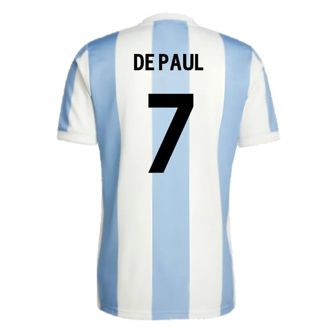 Argentina 50th Anniversary Limited Edition Shirt (DE PAUL 7) — Shop Online