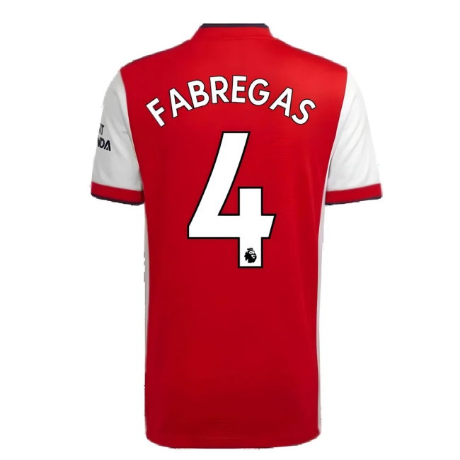 Arsenal 2021-2022 Home Shirt (FABREGAS 4) — Shop Online
