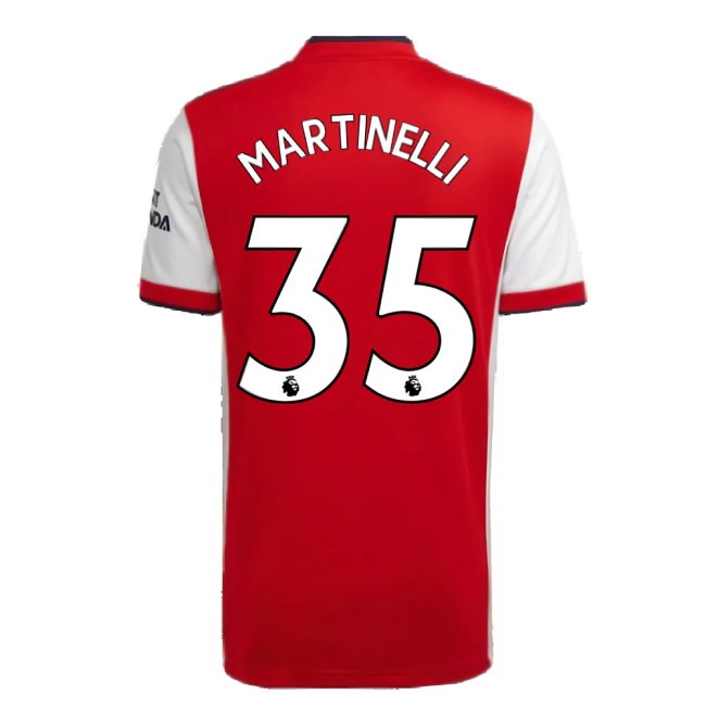 Arsenal 2021-2022 Home Shirt (MARTINELLI 35) — Shop Now