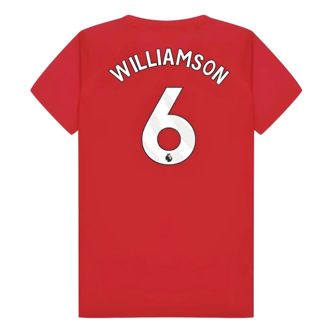 Arsenal Poly T-Shirt (Red) - Kids (Williamson 6) — Buy Online