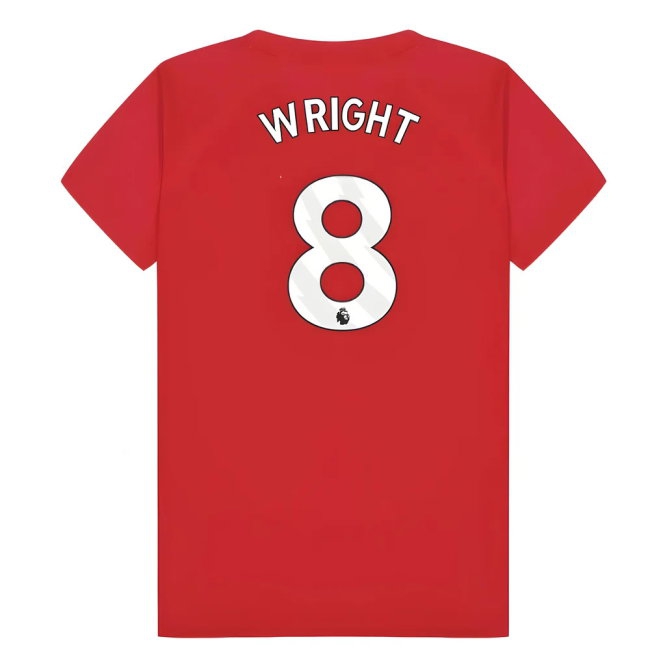 Arsenal Poly T-Shirt (Red) - Kids (Wright 8) — Buy Now
