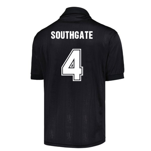 Aston Villa 1996 Black Out Retro Shirt (Southgate 4) — Shop Online