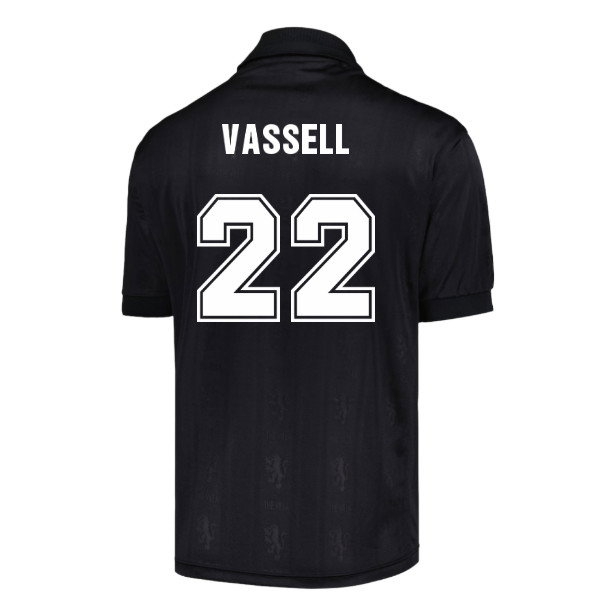 Aston Villa 1996 Black Out Retro Shirt (Vassell 22) — Buy Now
