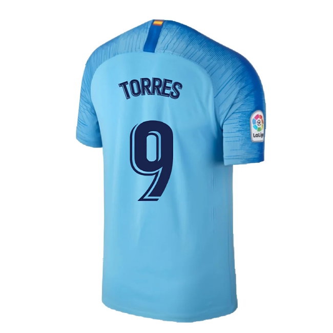 Atletico Madrid 2018-19 Away Shirt (S) (Mint) (Torres 9) — Buy Now