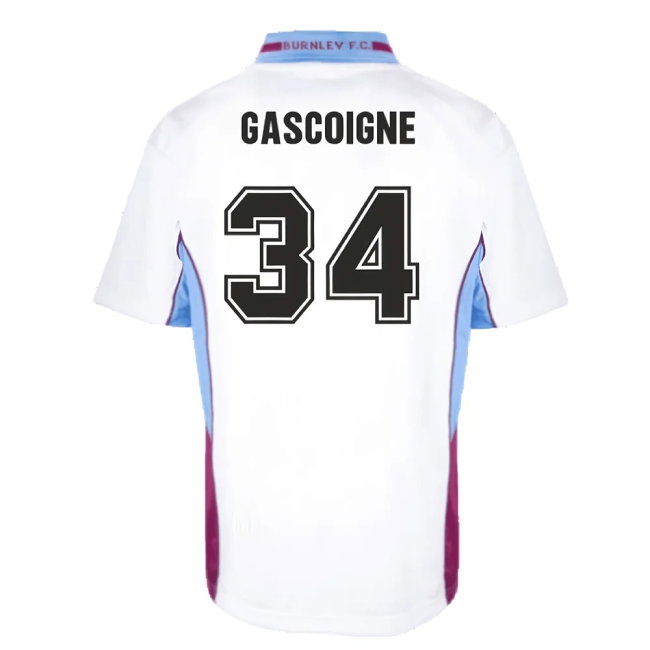 Burnley 2000 Away Shirt (Gascoigne 34) — Buy Online