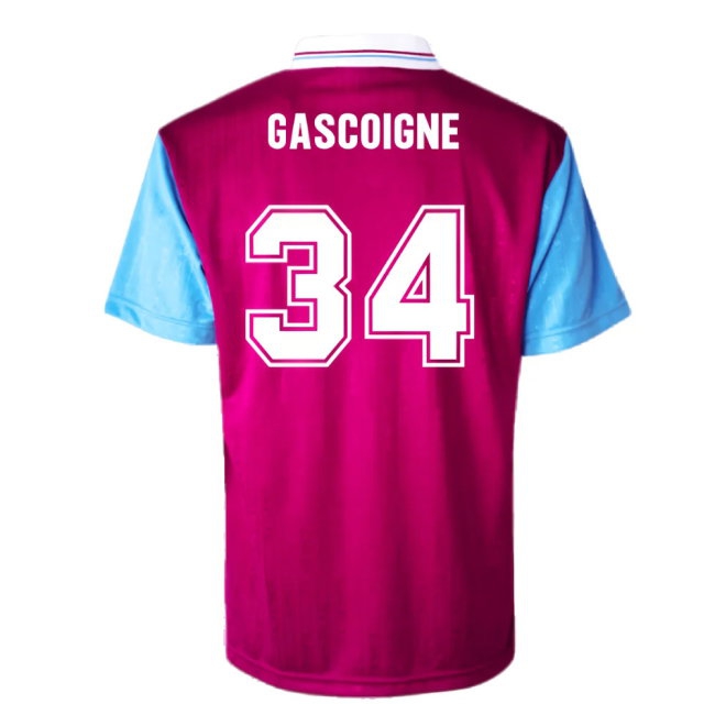 Burnley 2000 Home Shirt (Gascoigne 34) — Buy Online