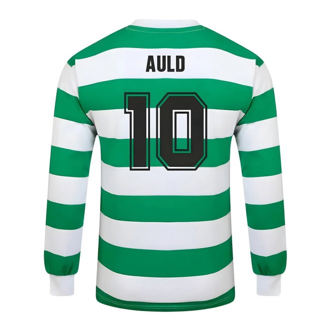 Celtic 1967 European Cup Winners Long Sleeve Retro Shirt (Auld 10) — Buy Now