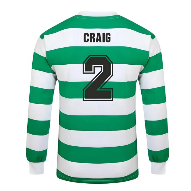 Celtic 1967 European Cup Winners Long Sleeve Retro Shirt (Craig 2) — Buy Now