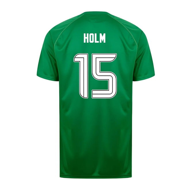 Celtic Poly T-shirt (Green/White) (Holm 15) — Shop Online