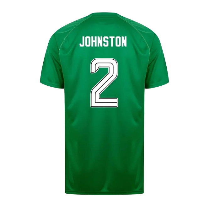 Celtic Poly T-shirt (Green/White) (Johnston 2) — Buy Now