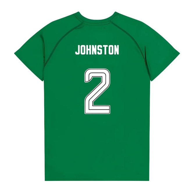 Celtic Poly T-shirt (Green/White) - Kids (Johnston 2) — Shop Now
