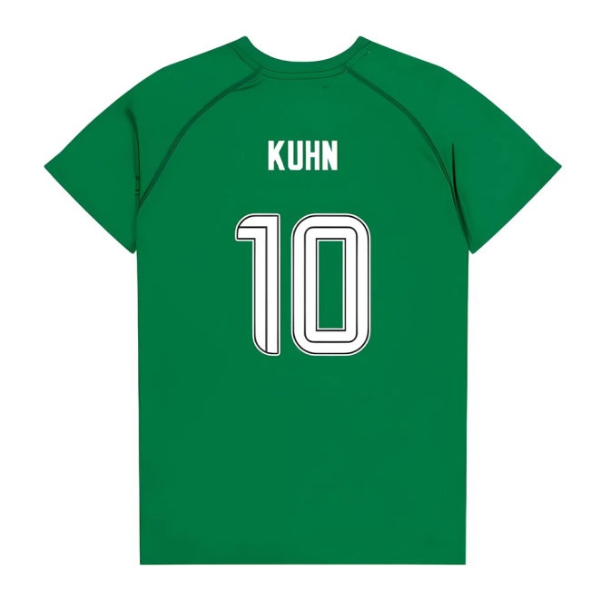Celtic Poly T-shirt (Green/White) - Kids (Kuhn 10) — Buy Now