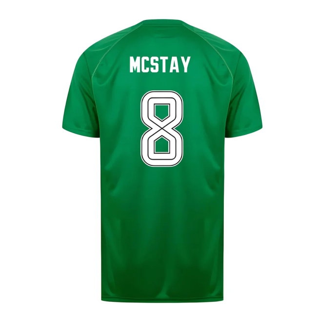 Celtic Poly T-shirt (Green/White) (McStay 8) — Buy Now