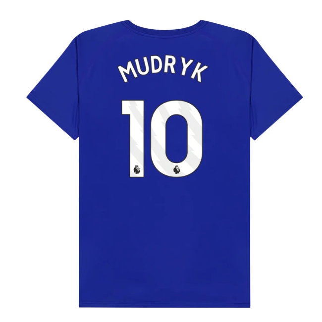 Chelsea Poly T-Shirt (Blue) - Kids (Mudryk 10) — Buy Online