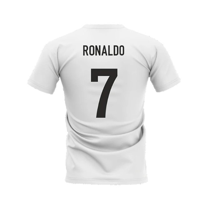 Cristiano Ronaldo Legend T-Shirt (White) (Ronaldo 7) — Buy Online