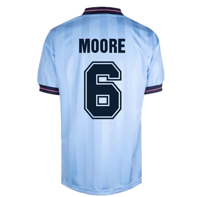 England 1986 World Cup Finals Third Shirt (MOORE 6) — Buy Now