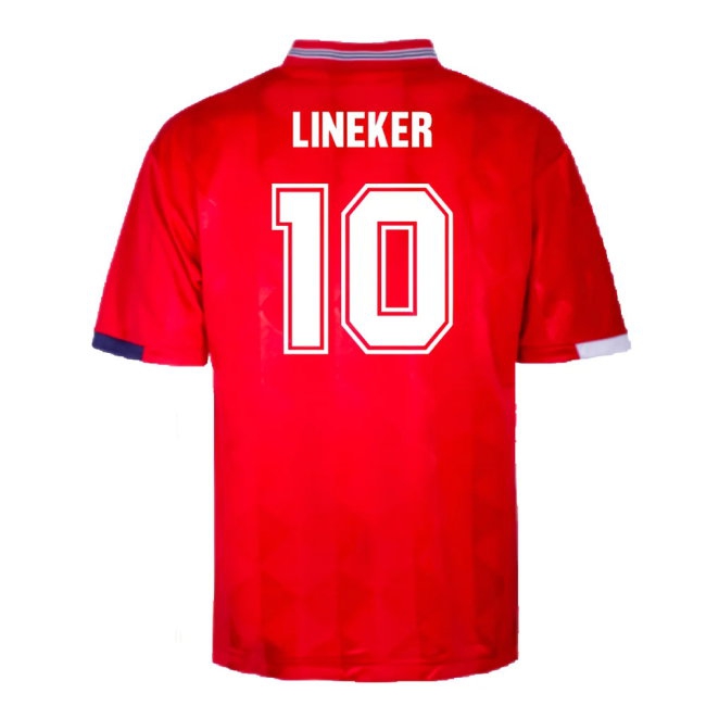 England 1989 Away Retro Shirt (Lineker 10) — Shop Now