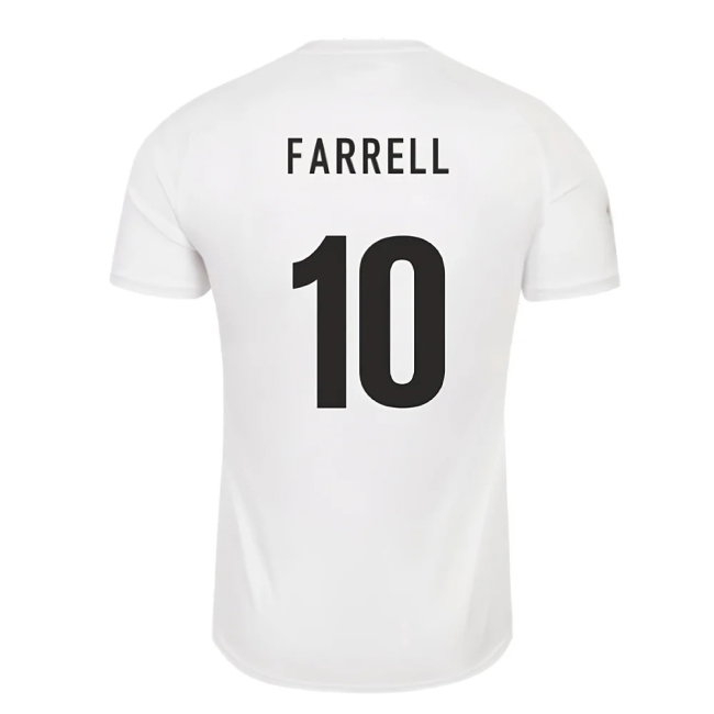 England RWC 2023 Home Pro Rugby Jersey (Farrell 10) — Buy Now