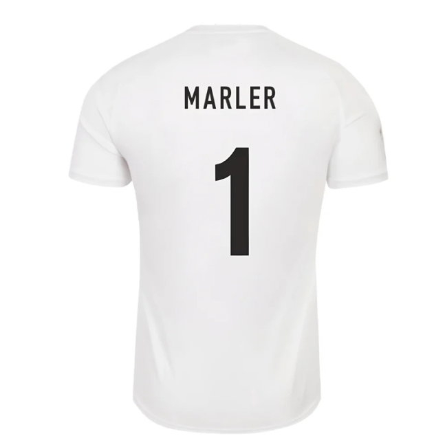 England RWC 2023 Home Pro Rugby Jersey (Marler 1) — Shop Online