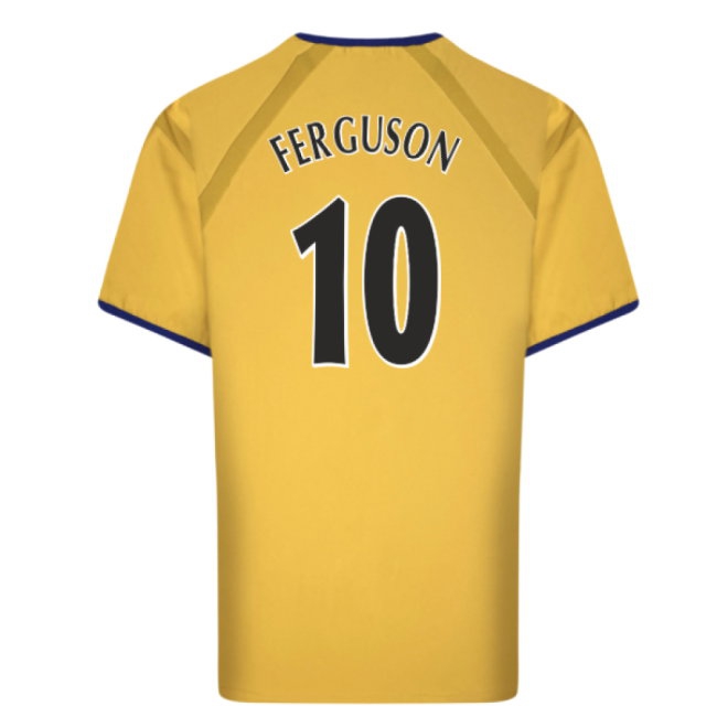 Everton 2003 Anniversary Retro Away Shirt (Ferguson 10) — Shop Online