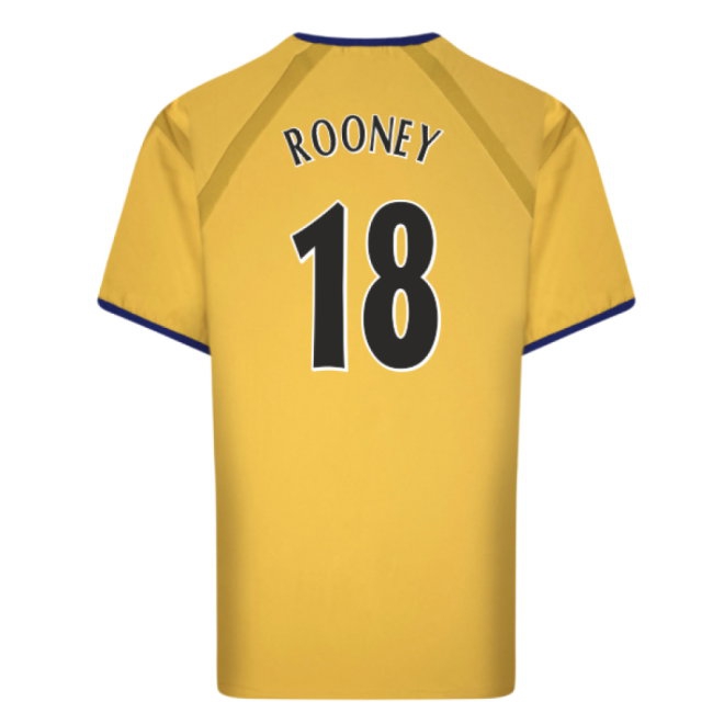 Everton 2003 Anniversary Retro Away Shirt (Rooney 18) — Buy Online