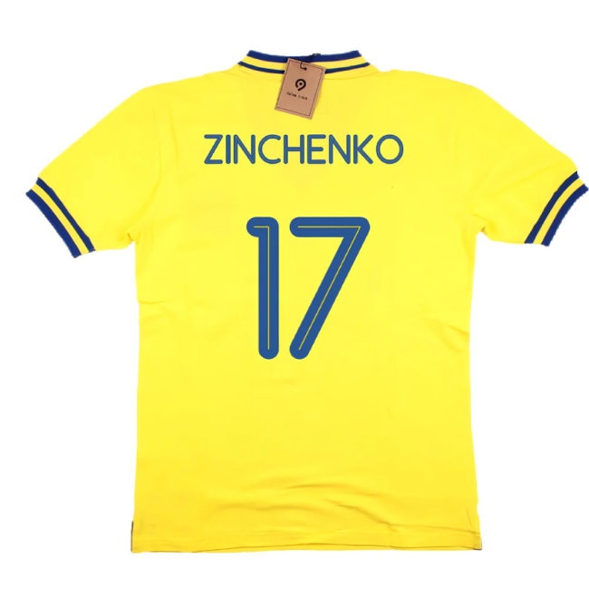 False Nein Ukraine Home Shirt (ZINCHENKO 17) — Buy Now