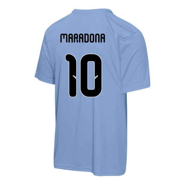 FIFA Argentina 2026 World Cup Poly Tshirt (Blue) (Maradona 10) — Shop Online