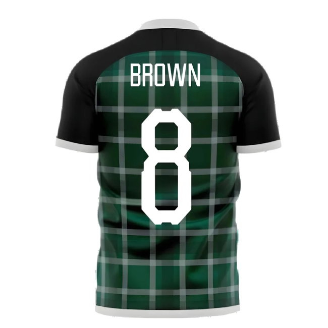Glasgow Greens 2025-2026 Away Concept Shirt (Libero) (BROWN 8) — Shop Online