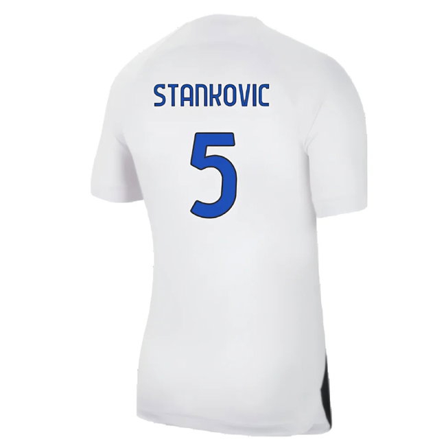 Inter Milan 2023-24 Away Shirt (Sponsorless) (M) (Stankovic 5) (BNWT) — Shop Now