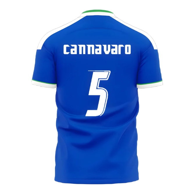 Italy 2006 Style Home Concept Shirt (Libero) (CANNAVARO 5) — Shop Online