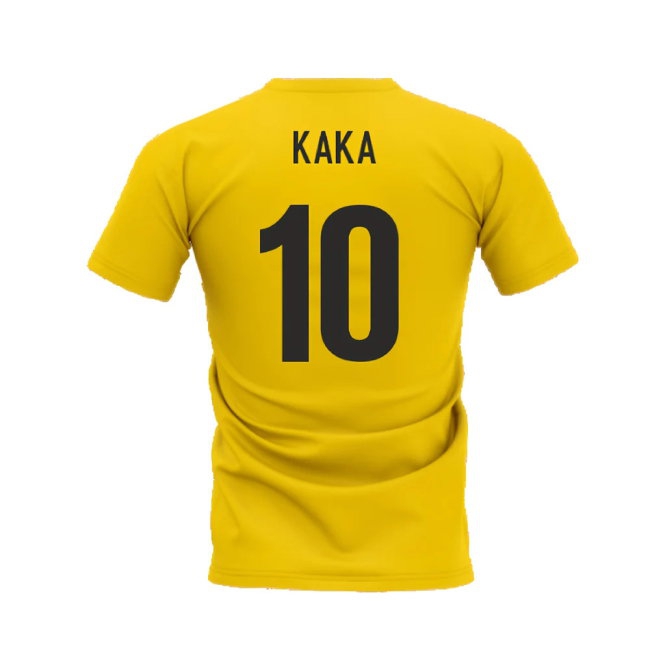 Kaka Legend T-Shirt (Yellow) (Kaka 10) — Buy Online