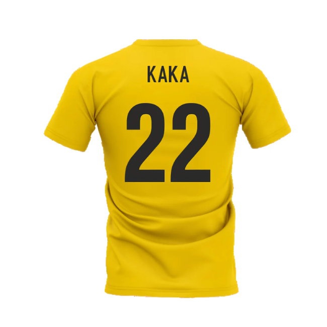 Kaka Legend T-Shirt (Yellow) (Kaka 22) — Shop Now