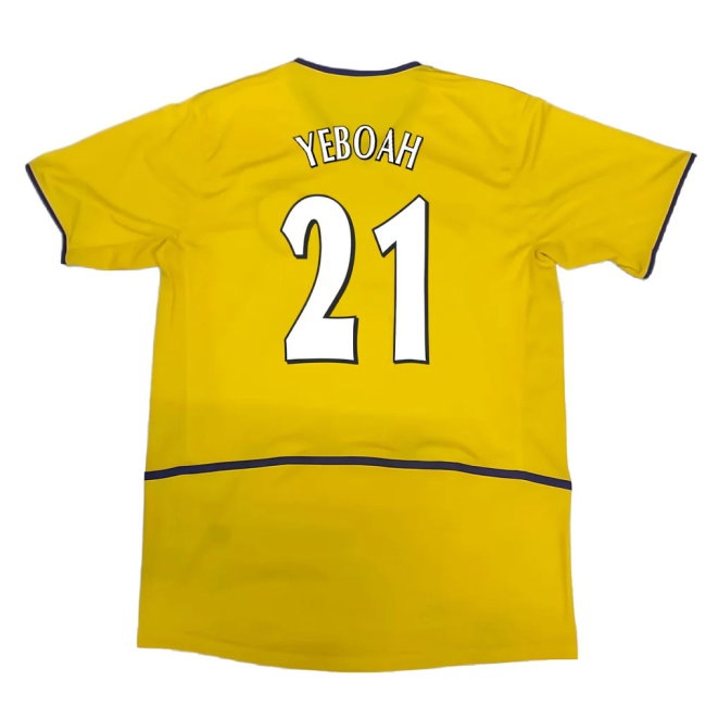 Leeds 2002-2003 Away Shirt (Excellent) (Yeboah 21) — Buy Online