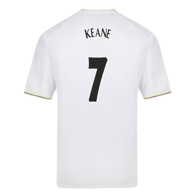 Leeds United 2001 Retro Shirt (Keane 7) — Shop Online