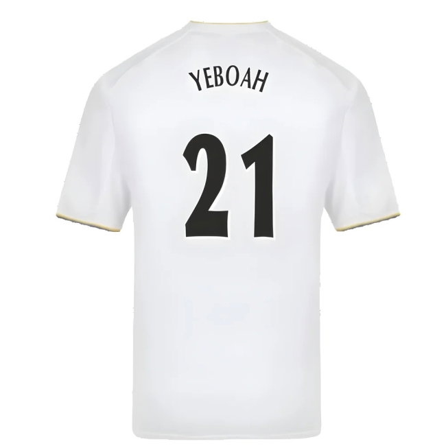 Leeds United 2001 Retro Shirt (Yeboah 21) — Shop Now