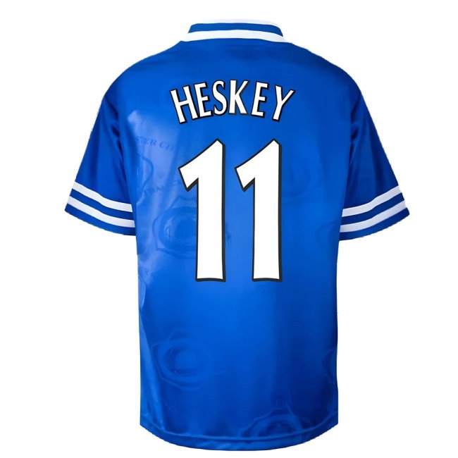 Leicester City 1997 Home Retro Shirt (HESKEY 11) — Buy Now