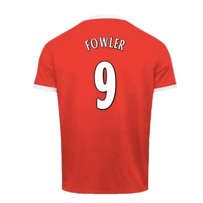 Liverpool 1998-2000 Home Shirt (Fowler 9) — Shop Now