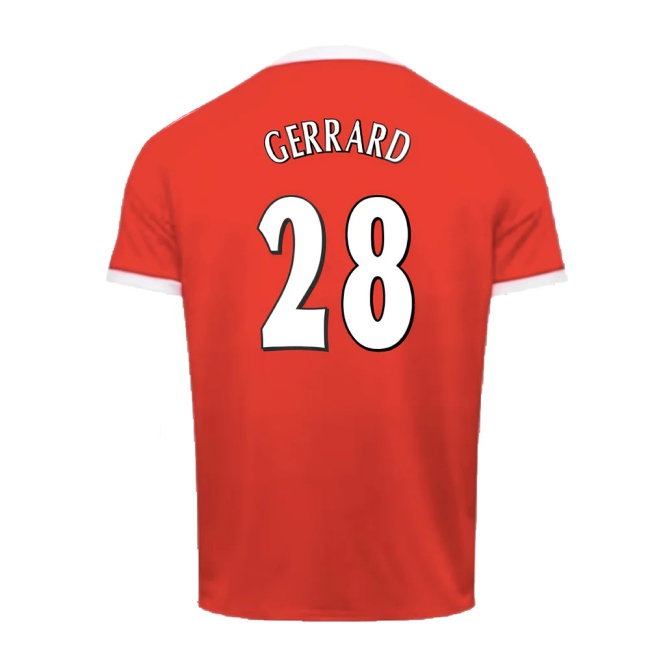 Liverpool 1998-2000 Home Shirt (Gerrard 28) — Buy Online