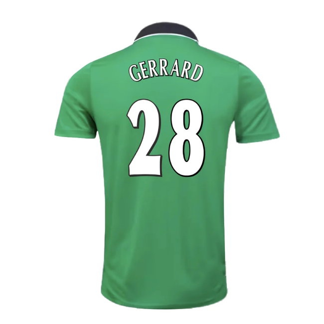 Liverpool 1999-2000 Away Retro Shirt (Gerrard 28) — Shop Online