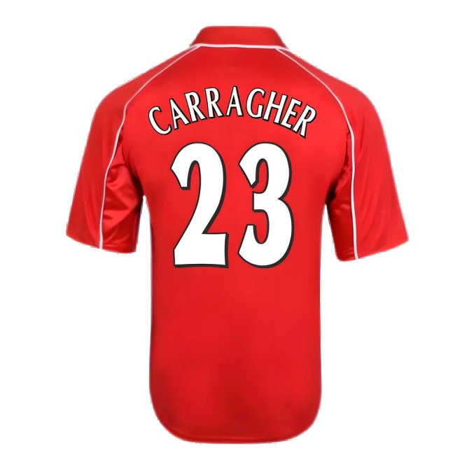 Liverpool 2000 Home Shirt (CARRAGHER 23) — Shop Now