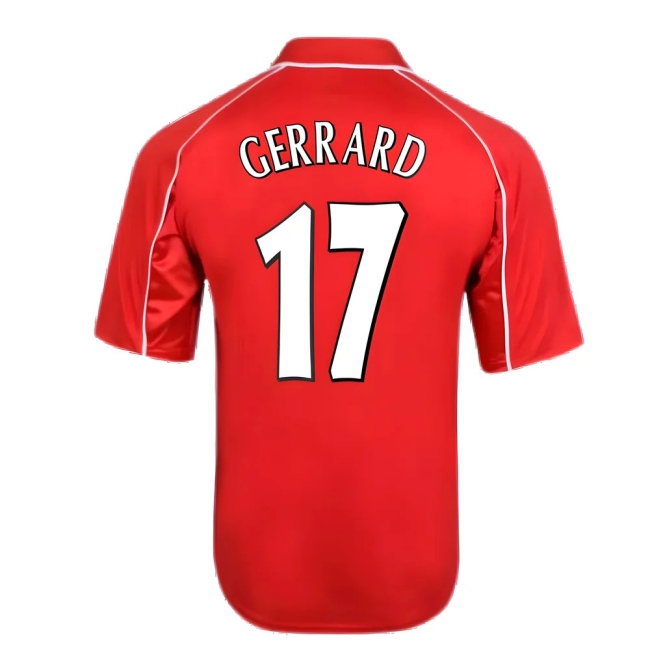 Liverpool 2000 Home Shirt (GERRARD 17) — Shop Online