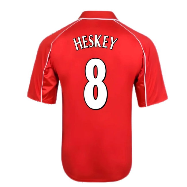 Liverpool 2000 Home Shirt (Heskey 8) — Shop Online