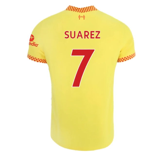 Liverpool 2021-2022 Womens 3rd Shirt (SUAREZ 7) — Shop Now