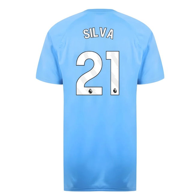 Man City Poly T-Shirt (Blue) (Silva 21) — Shop Now